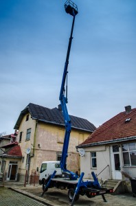 Inchiriere nacela platforma si panourile fotovoltaice